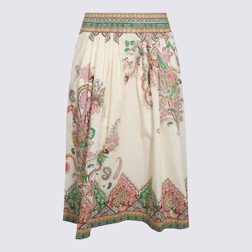 Etro Multicolor Cotton Skirt - Etro - Modalova