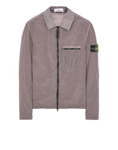 Stone Island Nylon Overshirt - Stone Island - Modalova