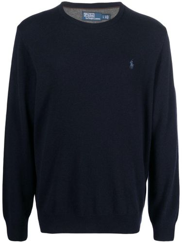 Ralph Lauren Blue Wool Sweater - Ralph Lauren - Modalova