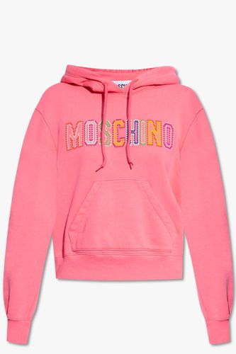 Moschino Hoodie With Logo - Moschino - Modalova