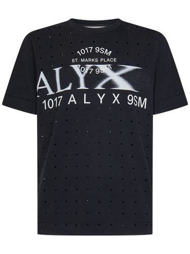 Studded Cotton T-shirt - 1017 ALYX 9SM - Modalova