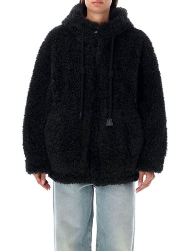 Urbancode Hooded Eco Fur Jacket - urbancode - Modalova