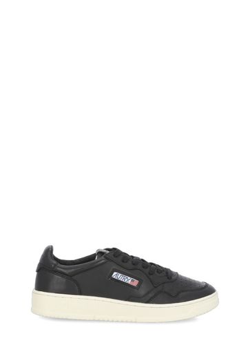 Autry Medalist Leather Sneakers - Autry - Modalova