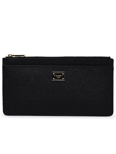 Leather Card Holder - Dolce & Gabbana - Modalova