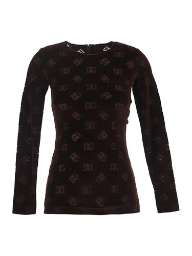 Dg Long Sleeves Knitwear - Dolce & Gabbana - Modalova