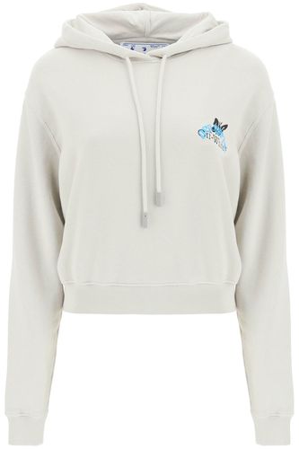 Off-White Butterfly Hoodie - Off-White - Modalova