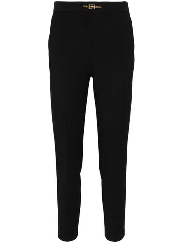 Straight Leg Pants - Elisabetta Franchi - Modalova