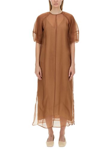 Alysi Transparent Longuette Dress - Alysi - Modalova