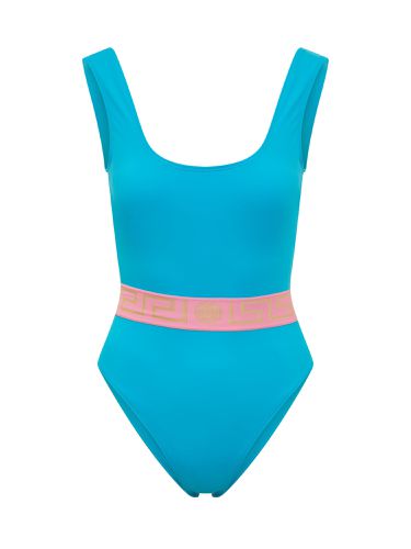 Greca Border One Piece Swimwear - Versace - Modalova