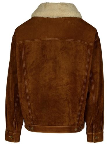 Golden Goose Brown Cowhide Jacket - Golden Goose - Modalova