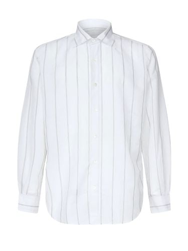 Eleventy Striped Shirt - Eleventy - Modalova