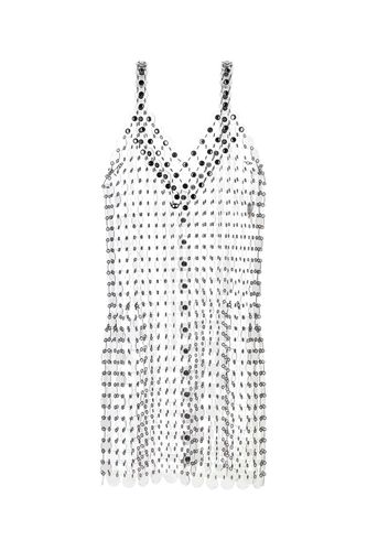 Transparent Pvc Mini Dress - Paco Rabanne - Modalova
