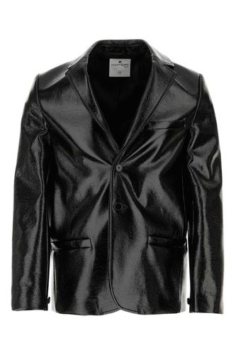 Courrèges Buttoned Leather Jacket - Courrèges - Modalova