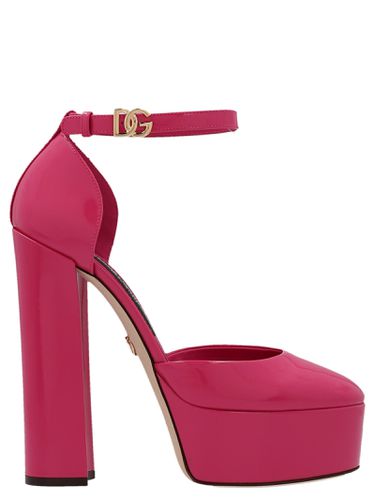 Leather Platform Pumps - Dolce & Gabbana - Modalova