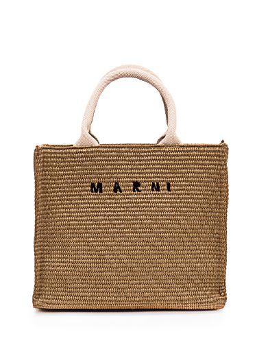 Marni Small Bag In Rafia - Marni - Modalova