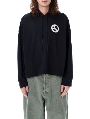 Logo Printed Drawstring Hoodie - Acne Studios - Modalova