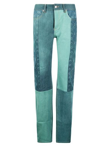 Marine Serre Jeans In Denim - Marine Serre - Modalova