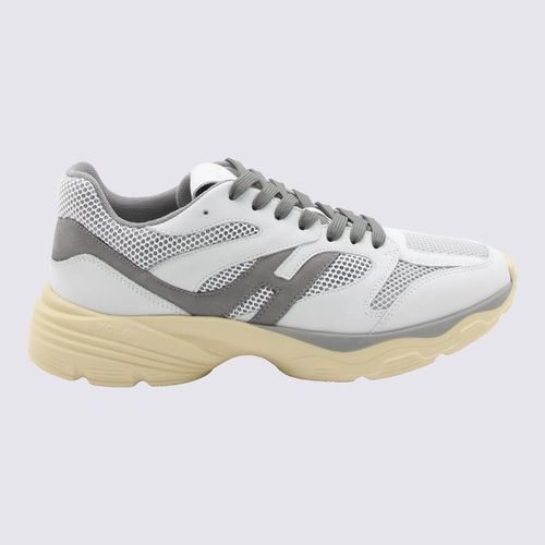 Grey Leather H665 Sneakers - Hogan - Modalova