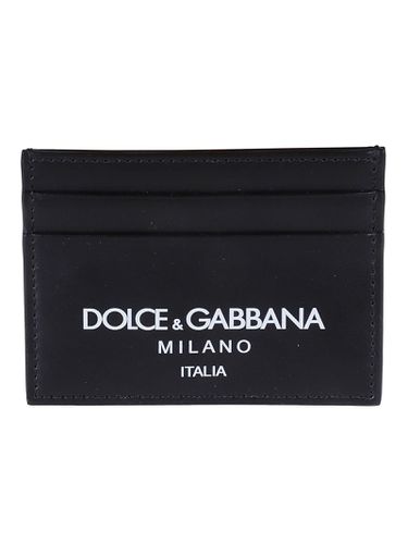 Milano Logo Card Holder - Dolce & Gabbana - Modalova