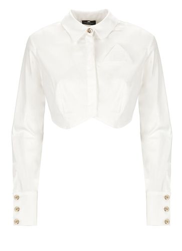 Elisabetta Franchi Cotton Shirt - Elisabetta Franchi - Modalova