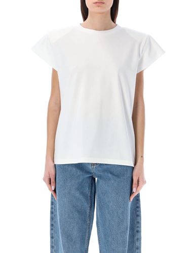 Padded Shoulders T-shirt - Magda Butrym - Modalova