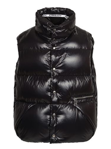 Khrisjoy Gilet Pium Over Nero - Khrisjoy - Modalova