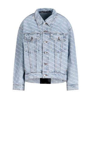 Alexander Wang Denim Logo Jacket - Alexander Wang - Modalova