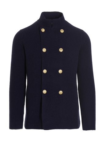 Double Breast Cardigan - Brunello Cucinelli - Modalova