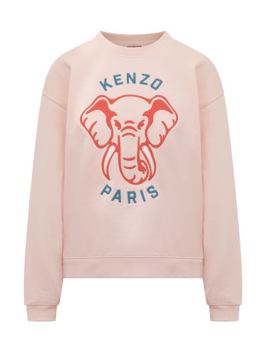 Kenzo Sweatshirt With Logo Print - Kenzo - Modalova