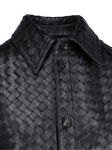 Bottega Veneta Woven Leather Shirt - Bottega Veneta - Modalova