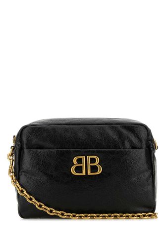 Leather Small Monaco Crossbody Bag - Balenciaga - Modalova