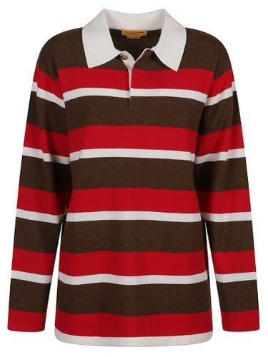 Striped Rugby Sweater - Guest in Residence - Modalova