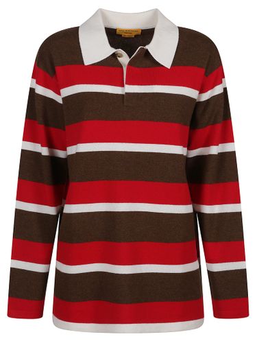 Striped Rugby Sweater - Guest in Residence - Modalova