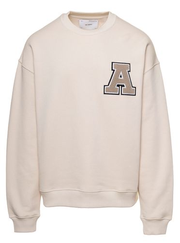 Team Sweatshirt With Front Logo Patch In Cotton Man - Axel Arigato - Modalova