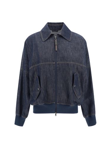 Brunello Cucinelli Denim Jacket - Brunello Cucinelli - Modalova