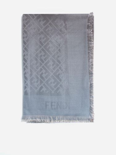 Fendi Ff Silk And Wool Shawl - Fendi - Modalova