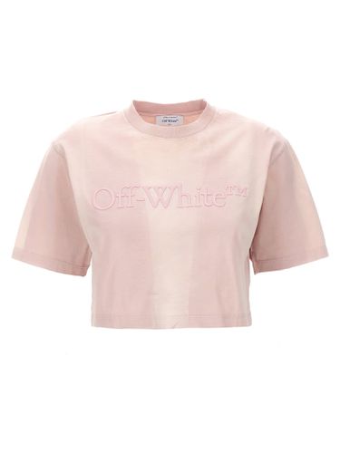 Off-White laundry Cropped T-shirt - Off-White - Modalova