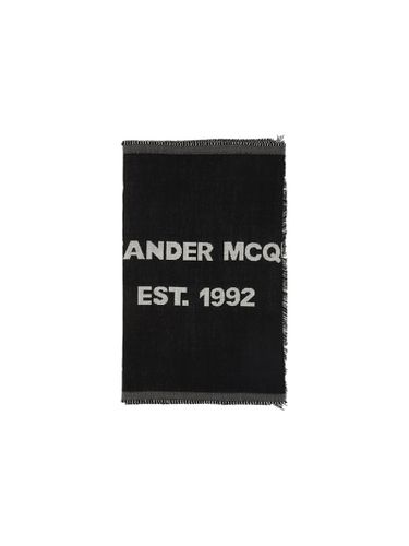 Oversize Logo Scarf - Alexander McQueen - Modalova