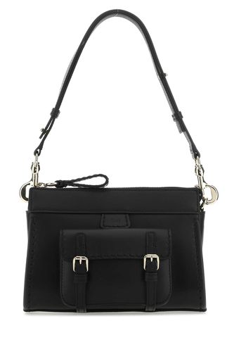 Black Leather Mini Edith Shoulder Bag - Chloé - Modalova