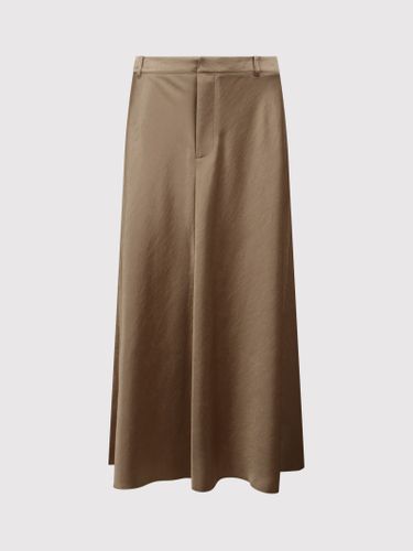 Vince Satin A-line Trouser Skirt - Vince - Modalova