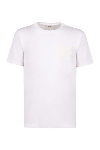 Etro Cotton Crew-neck T-shirt - Etro - Modalova