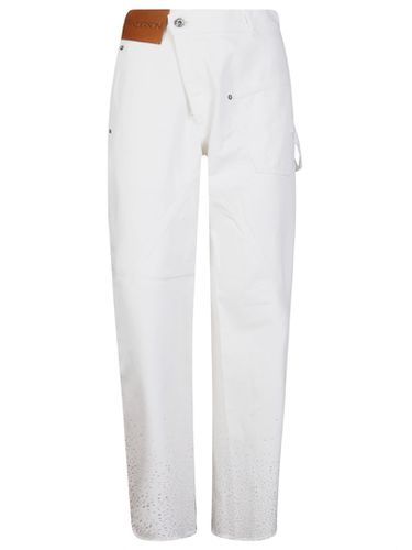 J. W. Anderson Crystal Denim Pants - J.W. Anderson - Modalova