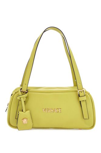 Versace Nappa Leather Bowling Bag - Versace - Modalova