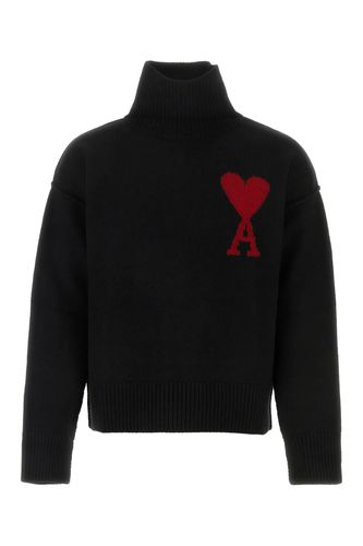 Wool Oversize Sweater - Ami Alexandre Mattiussi - Modalova