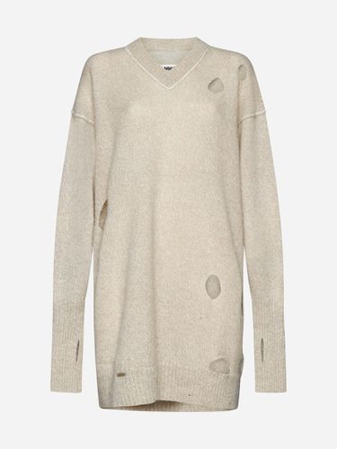 Alpaca-blend Knit Dress - MM6 Maison Margiela - Modalova