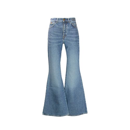 Chloé Wide Leg Denim Jeans - Chloé - Modalova