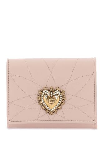 Devotion Quilted Wallet - Dolce & Gabbana - Modalova