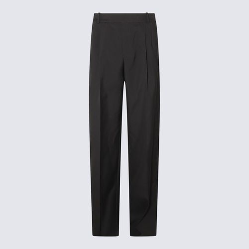 Alexander McQueen Black Wool Pants - Alexander McQueen - Modalova