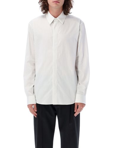 Pinstriped Cotton Shirt - Bottega Veneta - Modalova