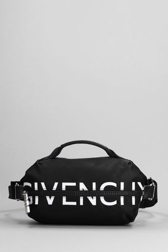 G Zip Bumbag Waist Bag In Black Polyamide - Givenchy - Modalova